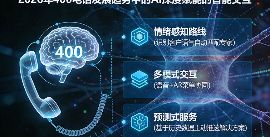 企业通信服务的发展趋势：2026年400电话的展望
