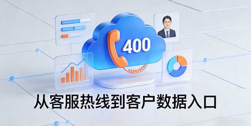 数字化时代400电话的新价值：不止是客服热线，更是客户数据入口