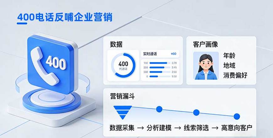 400电话数据如何反哺企业营销？精准定位高意向客户群体
