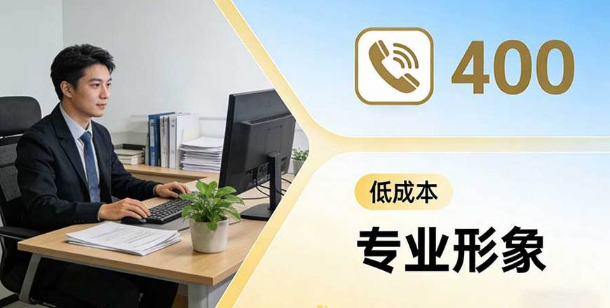 中小企业400电话低成本专业形象打造