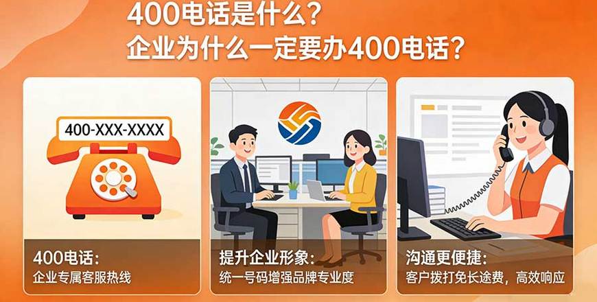 400电话是什么？企业为什么一定要办400电话？