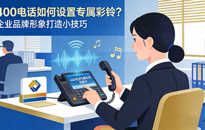 400电话如何设置专属彩铃？企业品牌形象打造小技巧