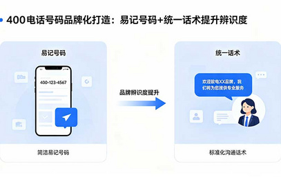 400电话号码品牌化打造：易记号码+统一话术提升辨识度