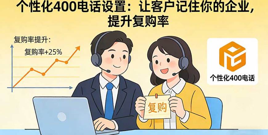 个性化400电话设置：让客户记住你的企业，提升复购率
