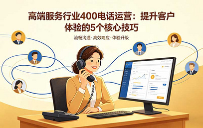 高端服务行业400电话运营：提升客户体验的5个核心技巧