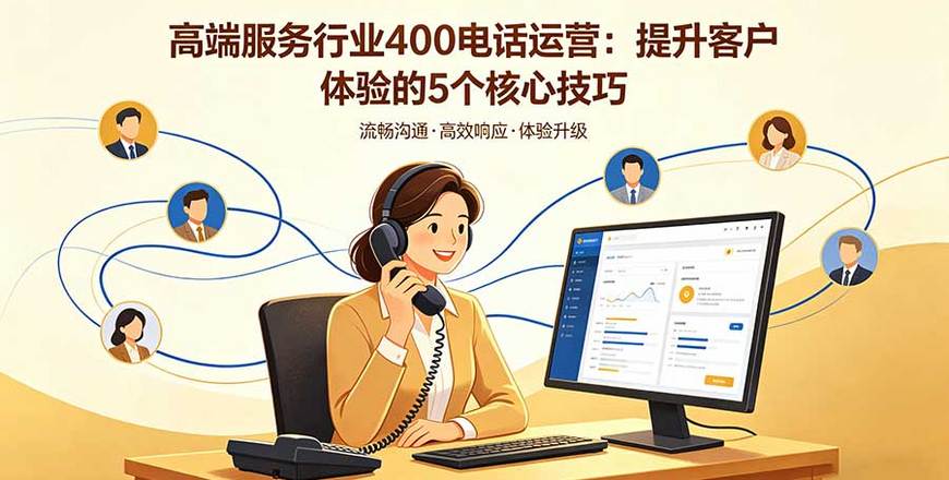 高端服务行业400电话运营：提升客户体验的5个核心技巧