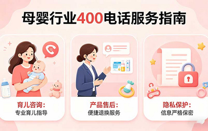 母婴行业400电话：育儿咨询/产品售后/隐私保护注意事项