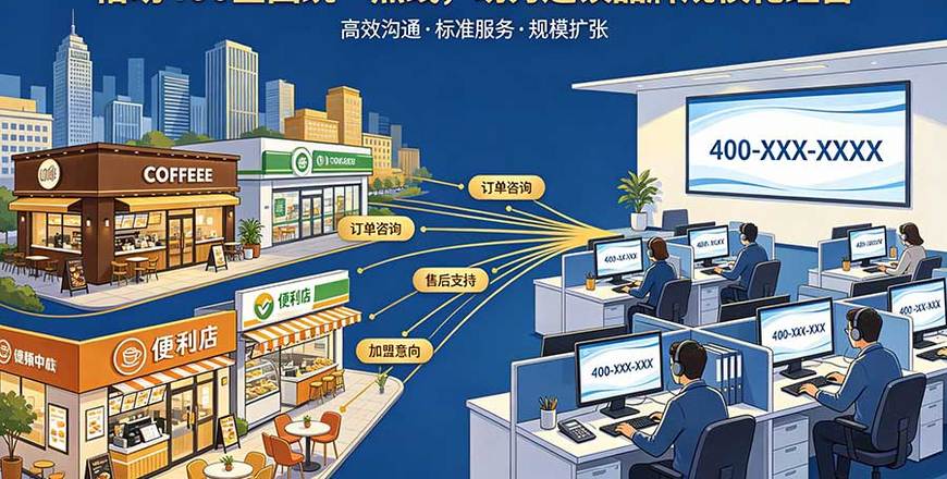 借助400全国统一热线，助力连锁品牌规模化经营