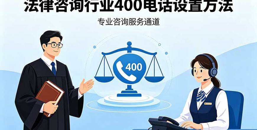 法律咨询行业400电话设置方法
