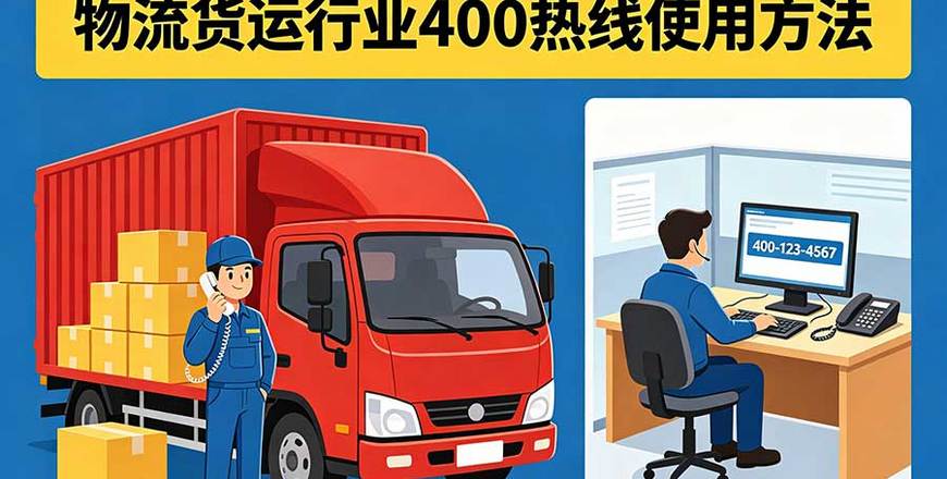 物流货运行业400热线使用方法