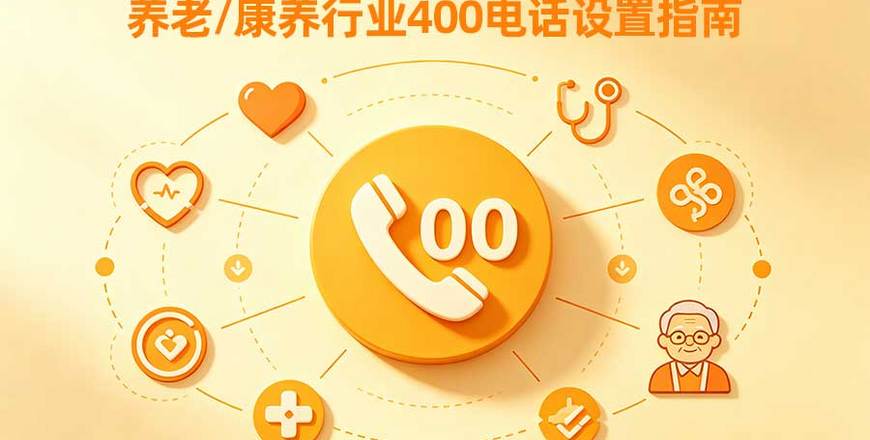 养老/康养行业400电话设置指南