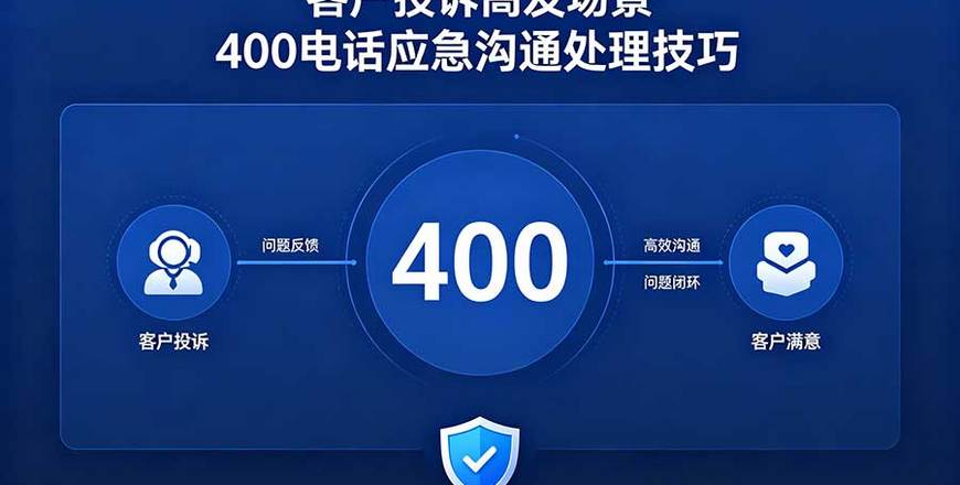客户投诉高发场景，400电话应急沟通处理技巧